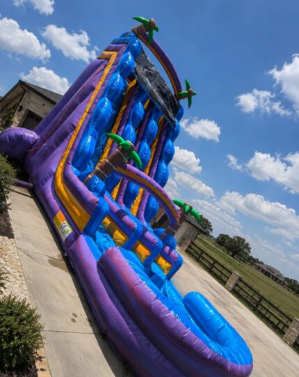 19ft Purple splash